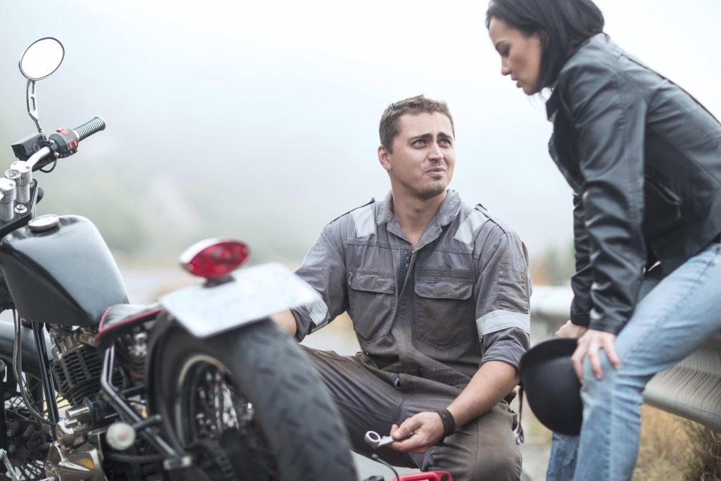 Tipos de avería motos